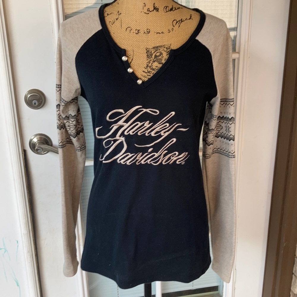 Harley Davidson long sleeve top